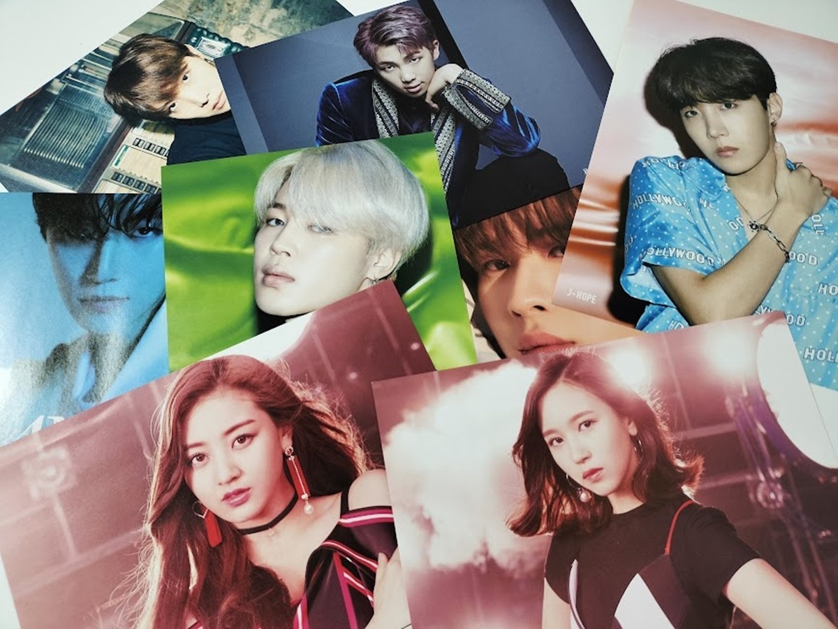 過去のBTSやTWICE　JUNHO　TXTのタワレコ限定フライヤーコレクション